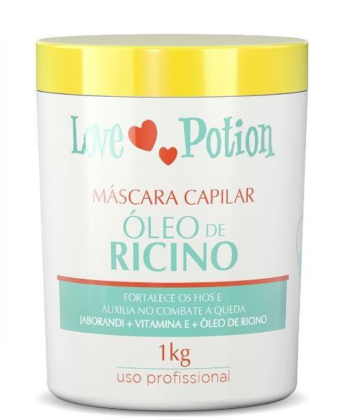 Love Potion Hair Mask Jaborandi Vitamin E Ricino Castor Oil Capillary Treatment Mask 1Kg - Love Potion