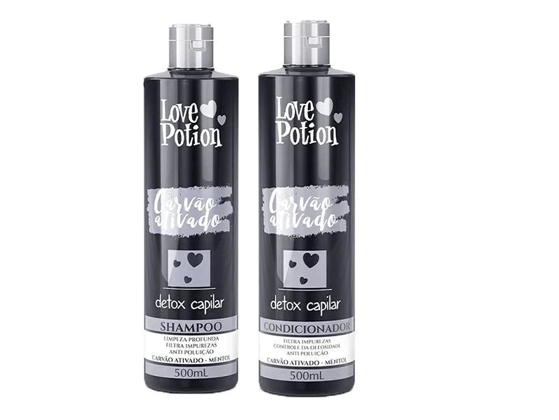 Love Potion Home Care Love Potion Activated Charcoal Home Care Kit 2x 500ml / 2x 16.9 fl oz
