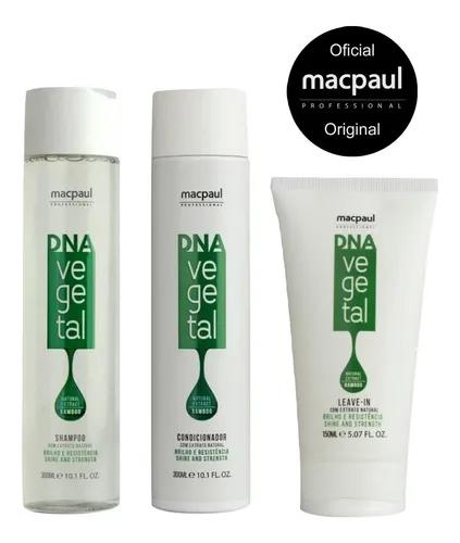 Macpaul Home Care Kit Dna Vegetable Macpaul Shampoo Conditioner E Leave in - Macpaul