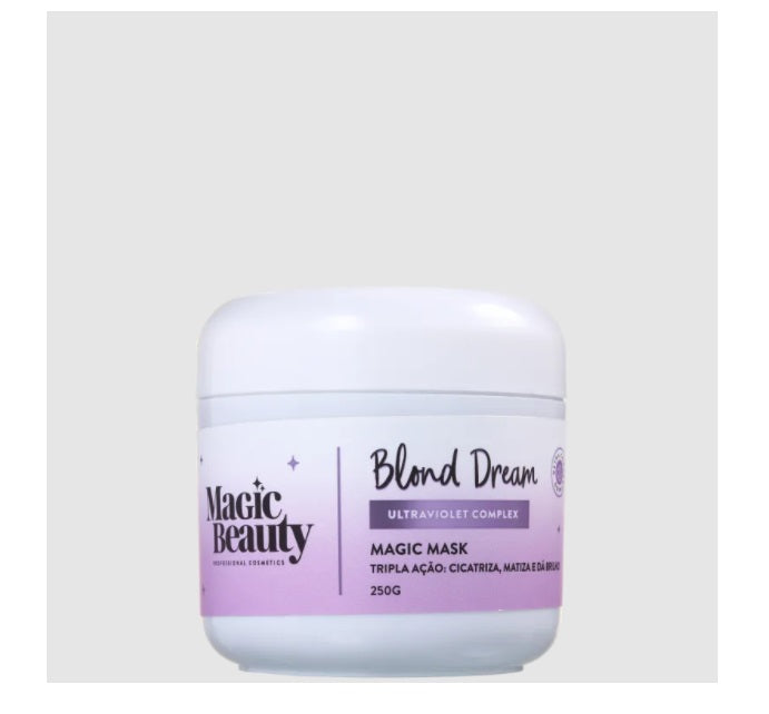 Magic Beauty Hair Care Blond Dream Ultra Violet Complex Tinting Neutralizing Mask 250g - Magic Beauty