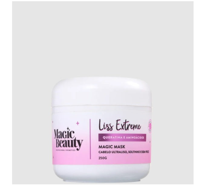 Magic Beauty Hair Care Keratin Amino Acids Treatment Liss Extreme Magic Hair Mask 250g - Magic Beauty