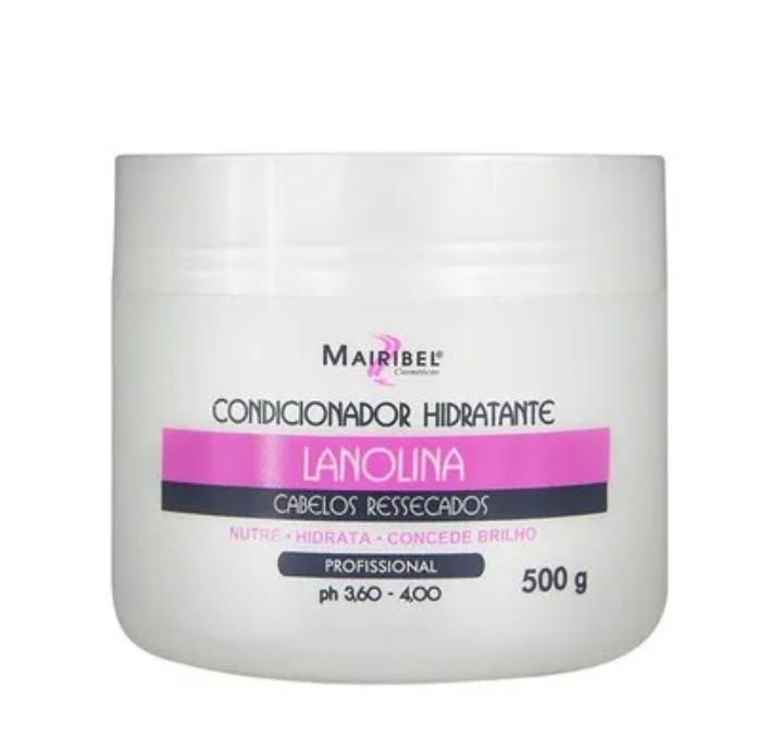 Mairibel Hair Mask Moisturizing Lanolina Lanolin Brittle Dry Hair Nourishing Mask 500g - Mairibel