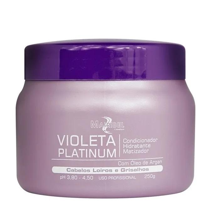 Mairibel Hair Mask Violet Platinum Argan Oil Moisturizing Tinting Intensifier Mask 250g - Mairibel