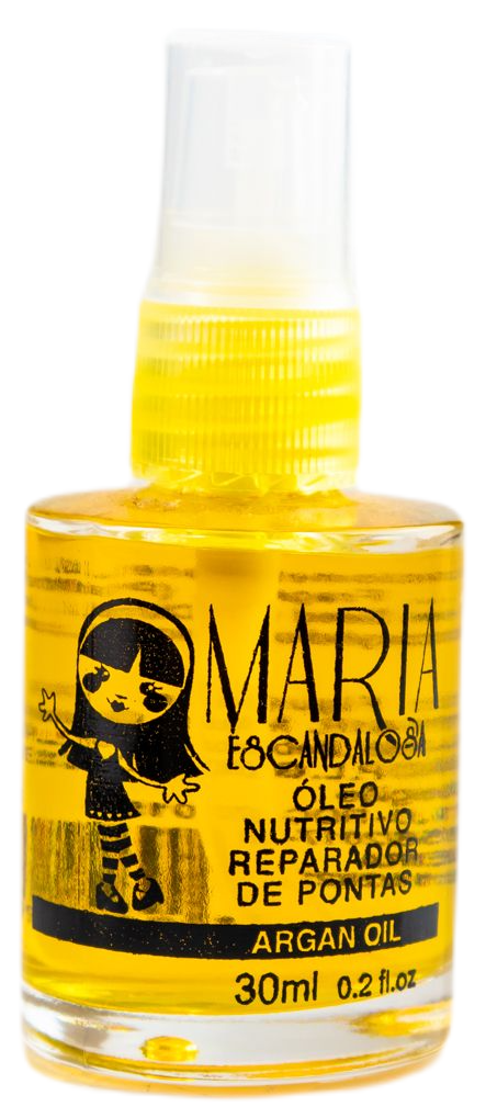 Maria Escandalosa Brazilian Keratin Treatment Professional Argan Nourish Oil Tip Repairer Treatment 30ml - Maria Escandalosa