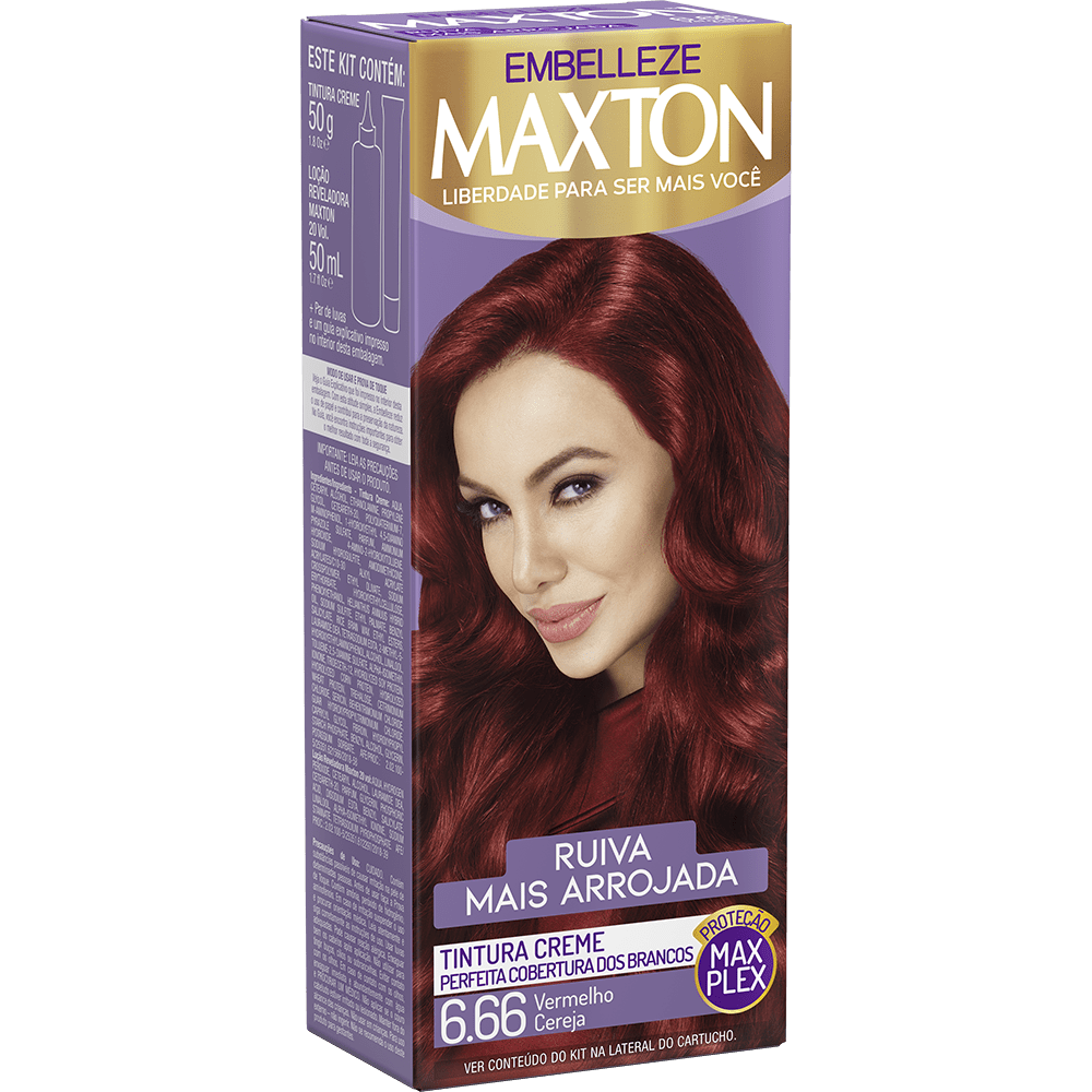 Maxton Hair Dye Maxton Hair Dye Redhead + Bold Red Cherry Kit