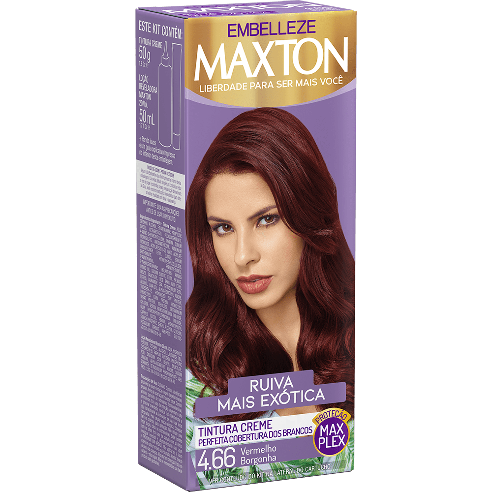 Maxton Hair Dye Maxton Hair Dye Redhead + Exotic Red Burgundy Kit