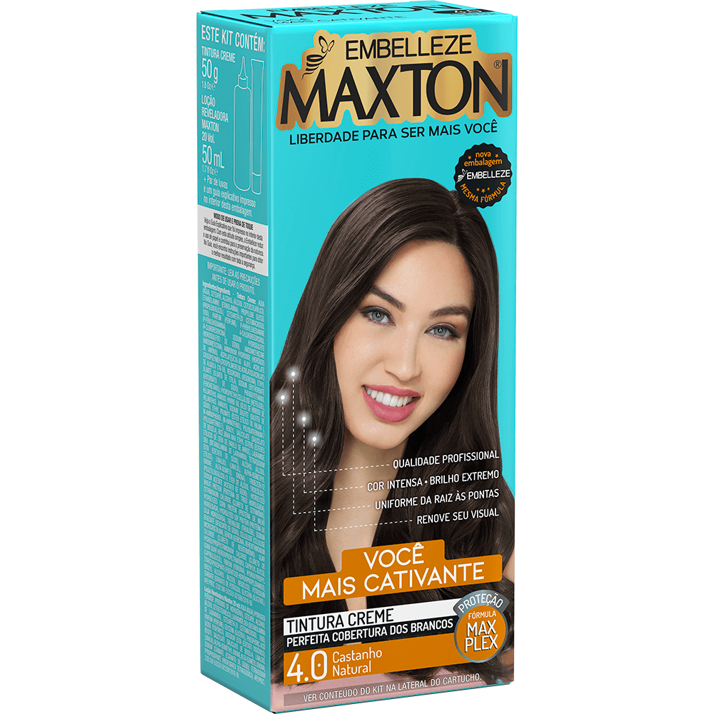 Maxton Hair Dye Maxton Hair Dye You More Captivating Natural Brown Kit