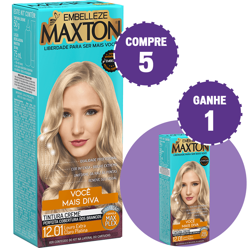 Maxton Kit Maxton Blonde More Diva Extra Clear Platinum Kit
