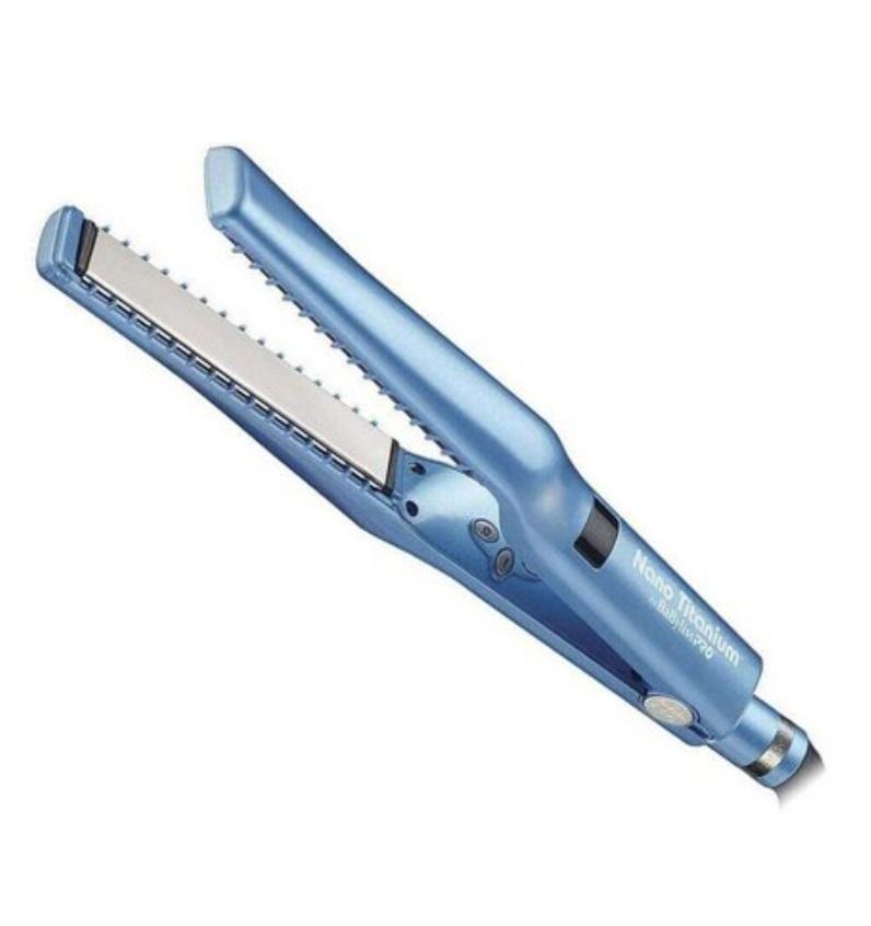 MiraCurl Flat Iron Babyliss Pro 32mm Angled Iron Board 30 ° Floating Plates 450F 110V - MiraCurl