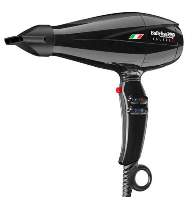 MiraCurl Hair Dryer Babyliss Pro Ferrari V1 Volare Professional Black Dryer 2000W 110V 127V - MiraCurl