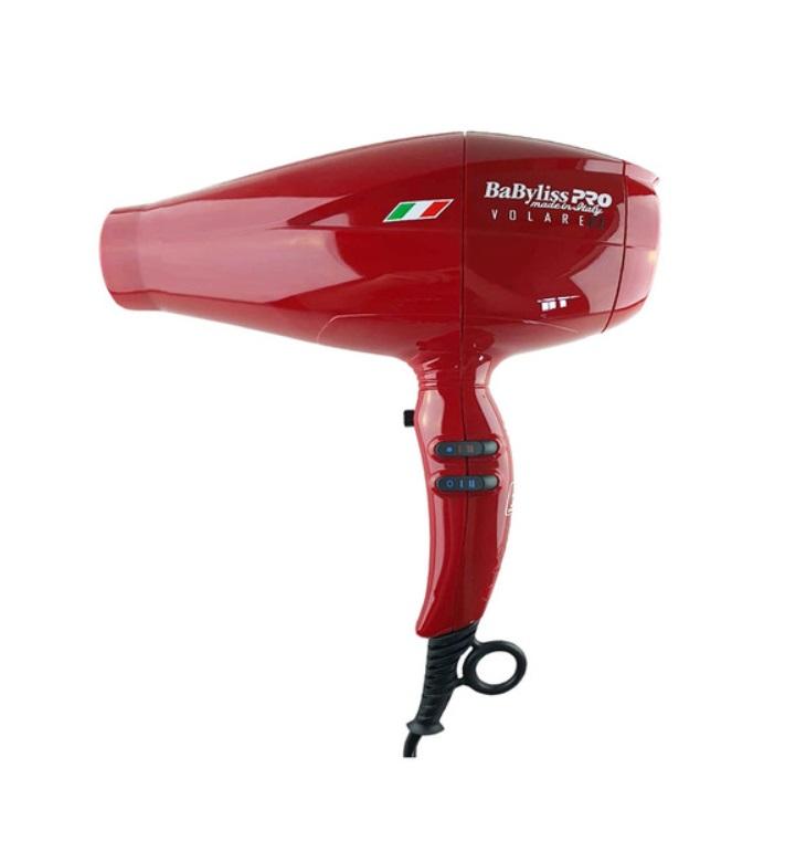 MiraCurl Hair Dryer BabyLiss Pro Ferrari Volare Red V1 Titanium Dryer 110V 127V 2000W - MiraCurl