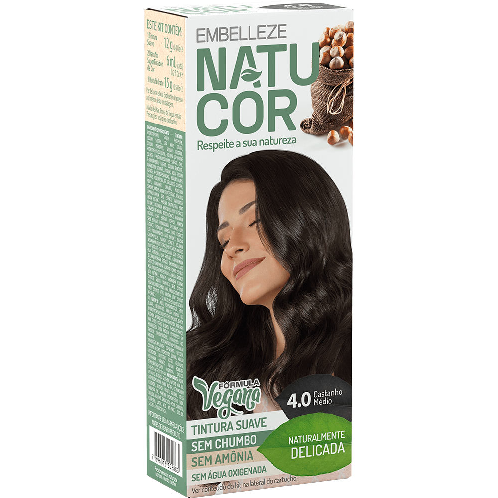 Natucor Hair Dye Natucor Hair Dye Naturally Delicate Medium Brown Hazelnuts