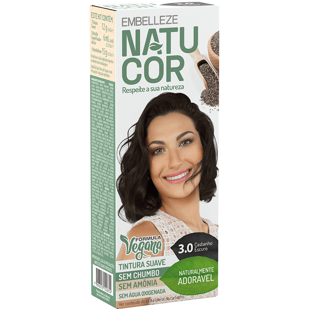 Natucor Hair Dye Natucor Hair Dye Naturally Lovely Dark Brown Complete C