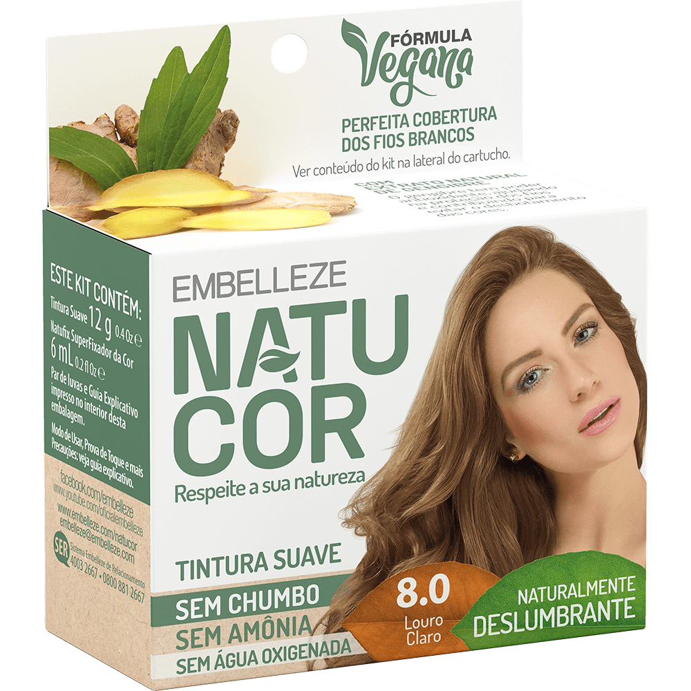 Natucor Hair Dye Natucor Hair Dye Naturally Stunning Clear Blond Kit