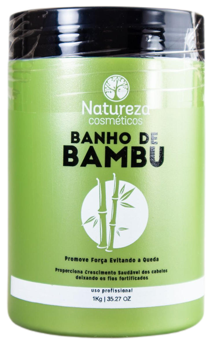 Natureza Cosmetics Hair Mask Professional Keratin Organic Bamboo Bath Hair Treatment Mask 1Kg - Natureza
