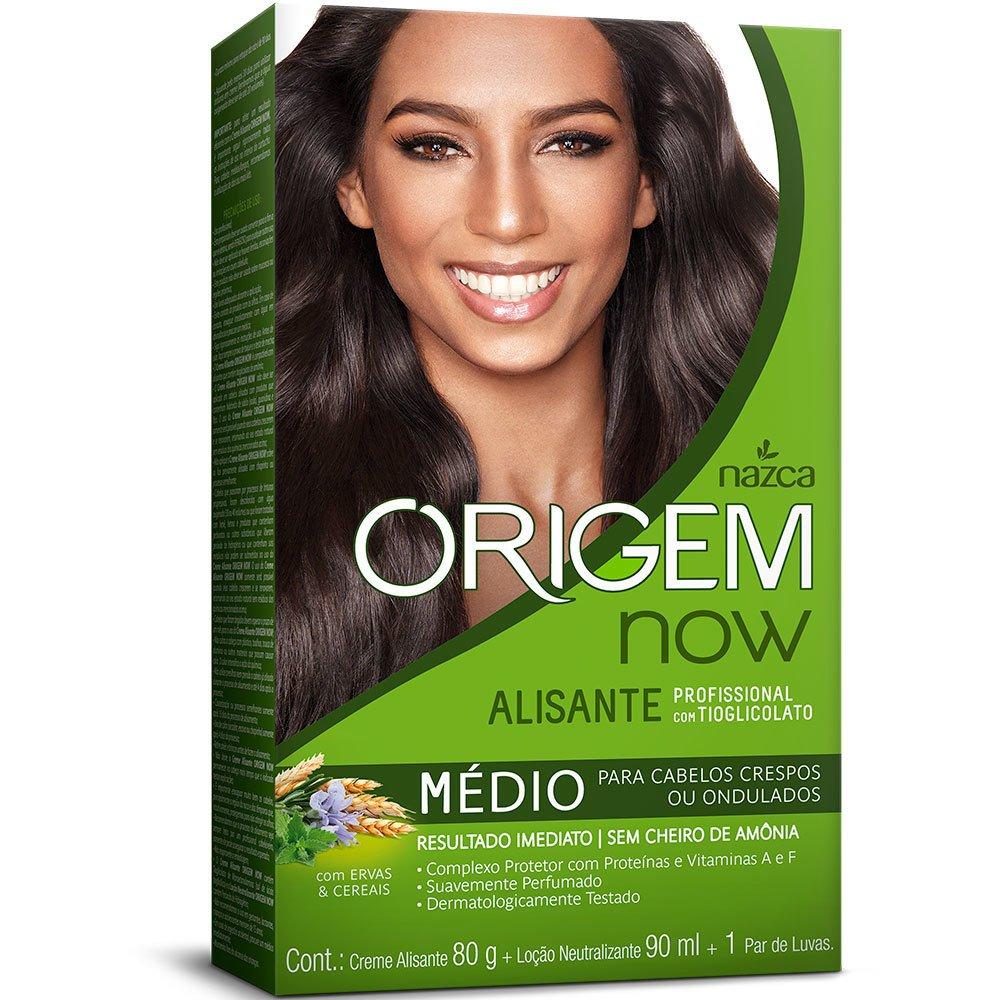 NAZCA Brazilian Keratin Treatment Origem Now Thioglycolate Medium Smoothing Herbs Cereals Hair Kit - Nazca