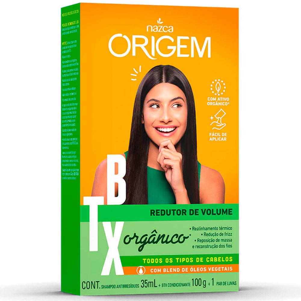 NAZCA Hair Treatment Kit BTX Orgânico Todos os Tipos de Cabelos Origem / Kit BTX Organic All Types of Hair Origin