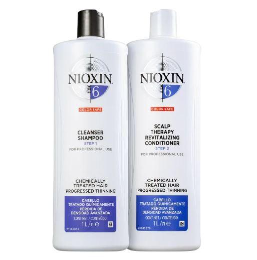 Nioxin Brazilian Keratin Treatment System 6 Scalp Revitalizing Pro-Color Shield Smoothplex Kit 2x1000ml - Nioxin