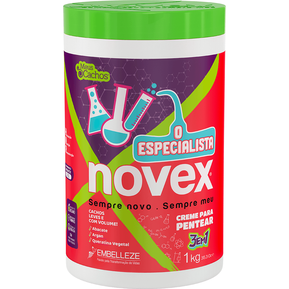 Novex Combing Cream Novex Combing Cream The Specialist Light And With Volume In 1kg
