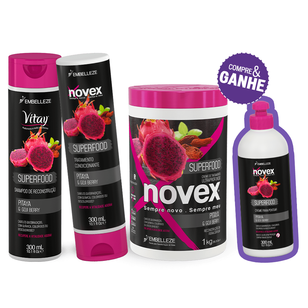 Novex Kit Novex Superfood Pitaya And Gojiberry Kit