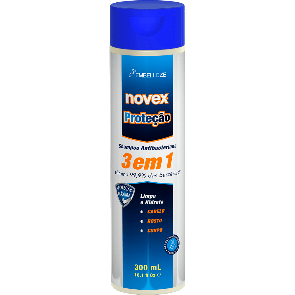 Novex Shampoo Novex Shampoo Antibacterial Protection In Hair Face Body 300ml