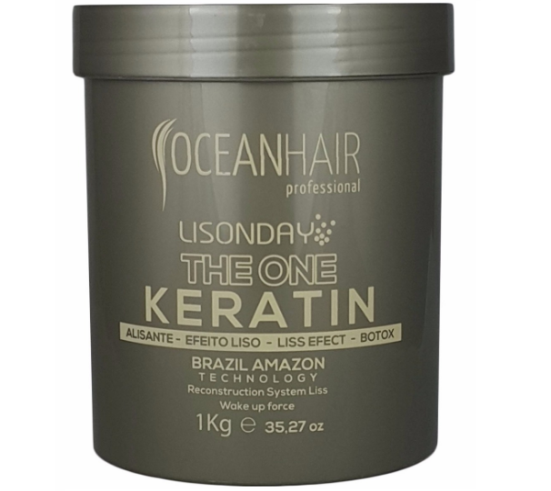 Ocean Hair Hair Mask Btox The One Keratin Lisonday Reconstruction 1kg - Ocean Hair