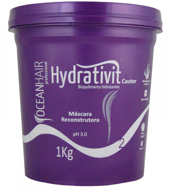 Ocean Hair Hair Mask Hydrativit Mask Professional Hydration 1 Kg - Oceanhair