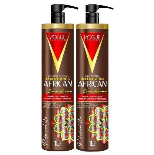 Other Brazilian Keratin Treatment Ibhulashi Afrika African Straightening Blowout Treatment Smoothing 2x1L - Vogue