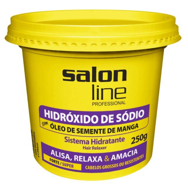 Other Brazilian Keratin Treatment Sodium Hydroxide Strong Super Hair Relaxer Transition Cream 250g - Salon Line