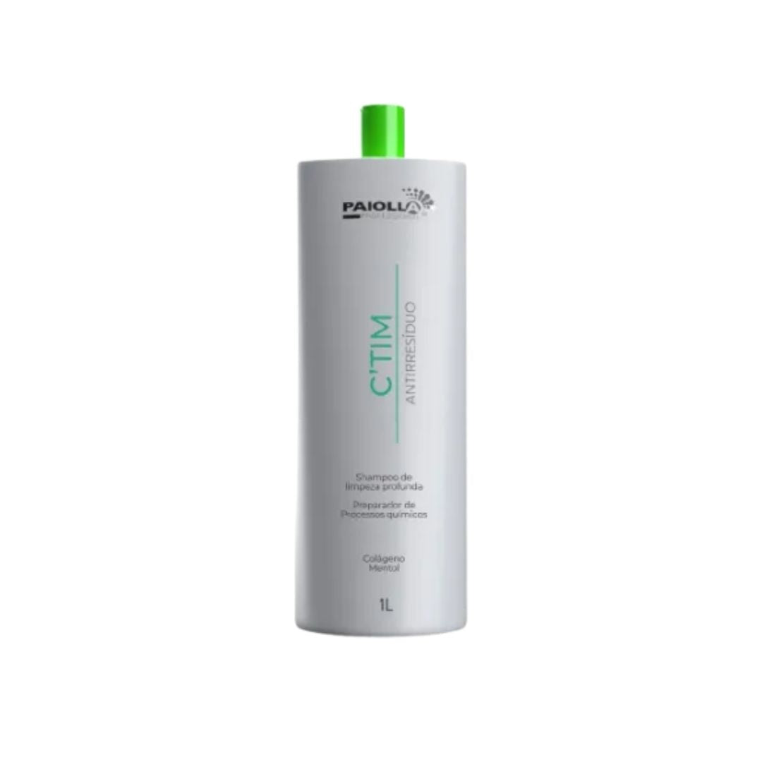 Paiolla Brazilian Keratin Treatment Professional C'TIM Anti Residue Deep Cleaning Treatment Shampoo 1L - Paiolla