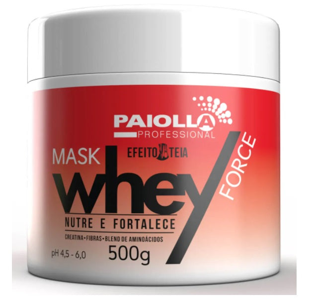 Paiolla Hair Care Whey Force Hair Protein Nourishing Fortifying Treatment Mask 500g - Paiolla