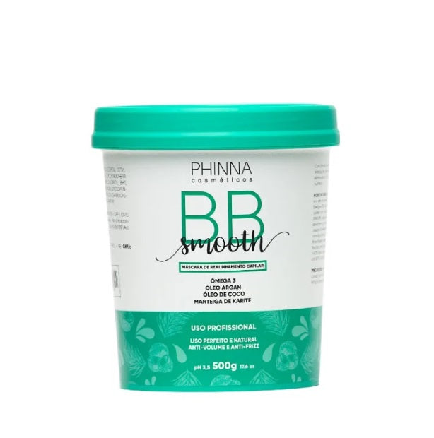 Phinna Hair Straighteners BB Smooth Volume Reducer Frizz Control Hair Softness Straightening 500g - Phinna