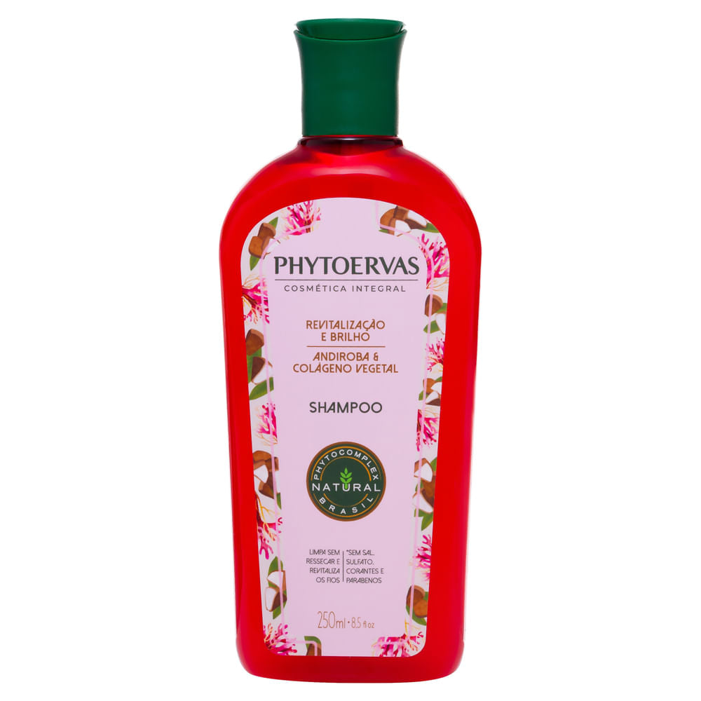 Phytoervas Shampoo Phytoervas Shampoo Revitalization and Glow Andiroba and Vegetable Collagen 250ml