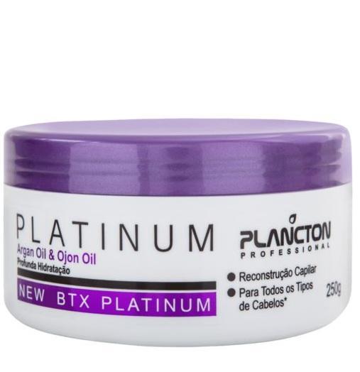 Plancton Professional Brazilian Keratin Treatment BTX Platinum Tinting Argan and Ojon Hair Mask Moist 250g - Plancton Professional