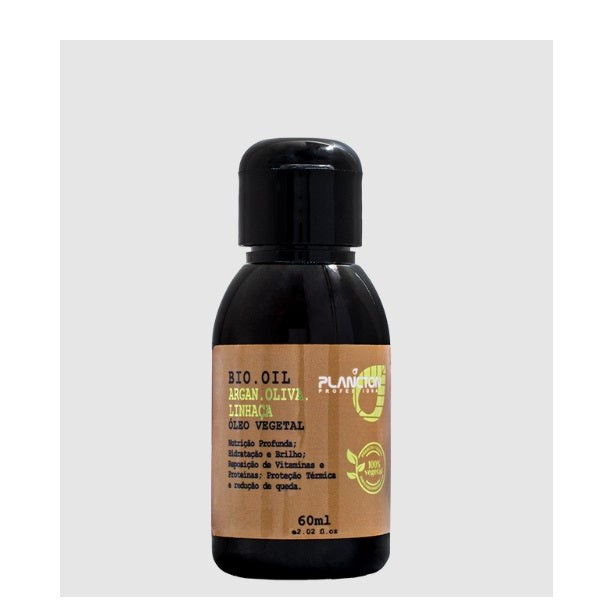 Plancton Professional Hair Care Linseed Argan Olive Bio Oil Vegetable Moisturizing 60ml - Plancton Professional