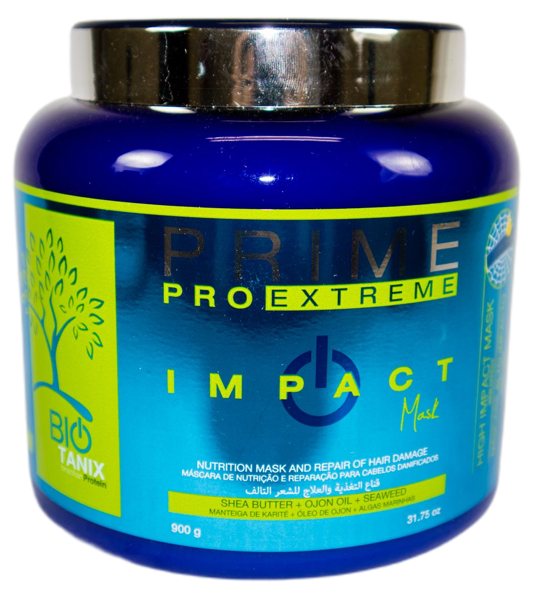 Prime Pro Extreme Brazilian Keratin Treatment Bio Tanix Impact Shock Mask Hair Treatment 900g - Prime Pro