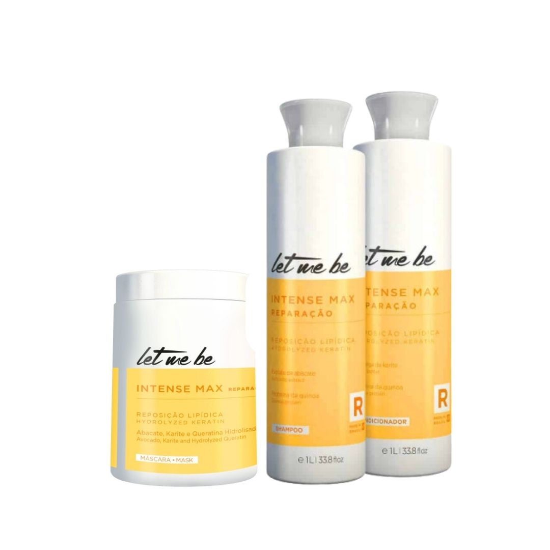 ProSalon Hair Care Kits Let Me Be Intense Max Lipid Replacement Sealing Hair Treatment Kit 3x1 - ProSalon