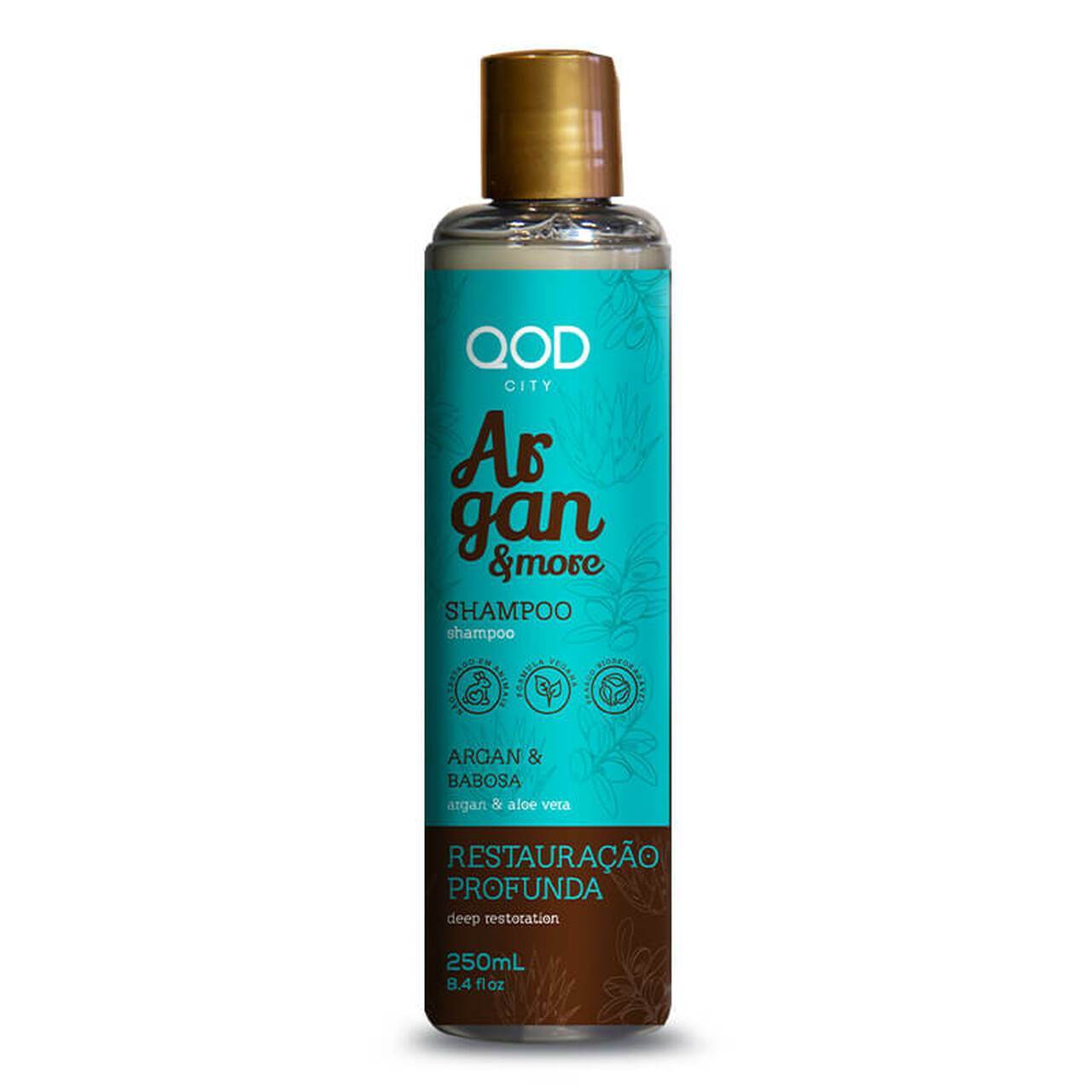 QOD Hair Care Argan & More Shampoo 250ml - QOD