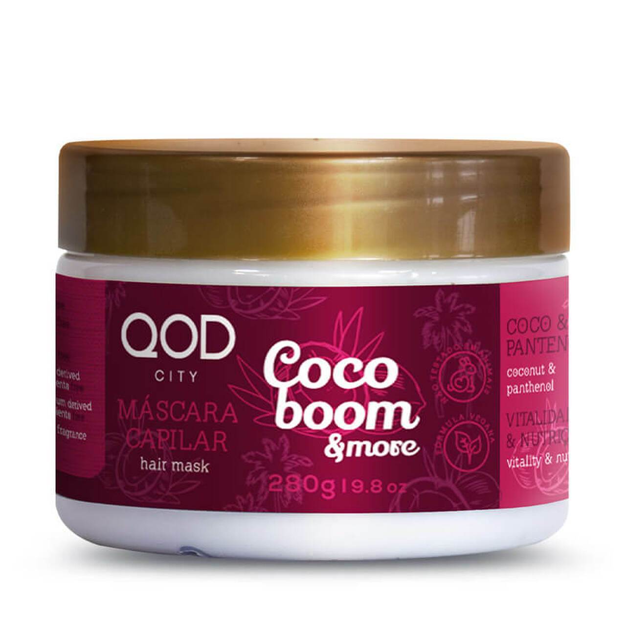 QOD Hair Care Coco Boom & More Hair Mask 280G - QOD