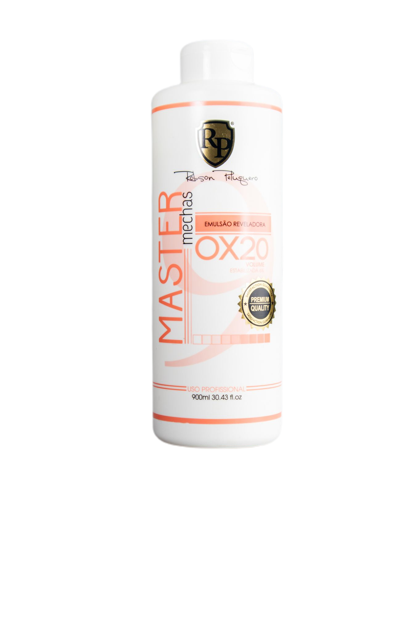 Robson Peluquero Hair Treatment Bleaching Powder Master Mechas Revealing Emulsion OX 20 900ml - Robson Peluquero