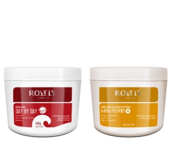 Rovely Home Care Day by Day + Max Repair Schedule Hair Treatment Masks Kit 2x 300g - Rovely