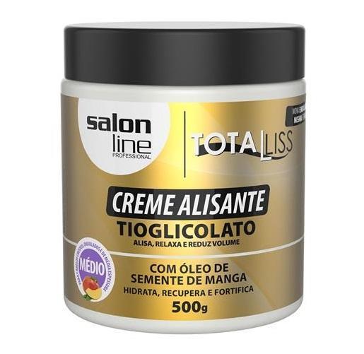 Salon Line Brazilian Keratin Treatment Smoothing Cream Mango Seed TotaLiss Softness Anti Frizz Shine 500g - Salon Line