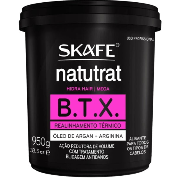 Skafe Btx Mega BTX Natutrat Hydra Hair Straightening Thermal Realignment 950g - Skafe