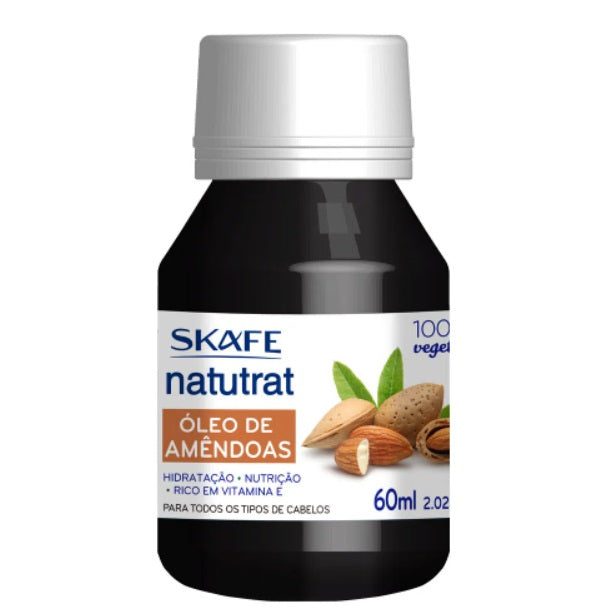 Skafe Hair Care Natutrat SOS Almond Vegetable Oil Hair Moisturizing Treatment 60ml - Skafe