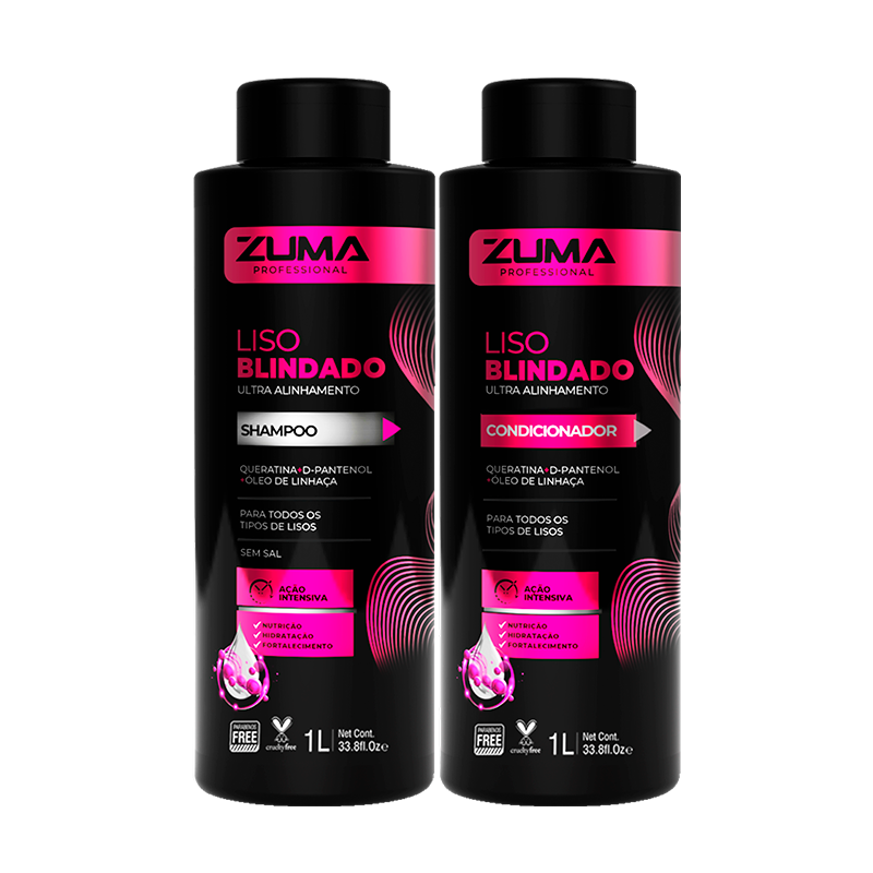 Skafe Hair Treatment Zuma Smooth Armored Kit 2x 1 / 2x 33.8 fl oz