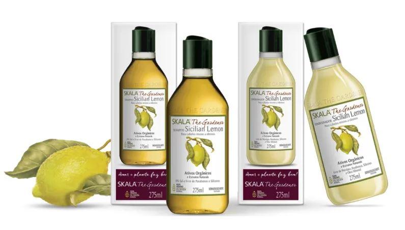 Skala Brazilian Keratin Treatment The Gardeners Sicilian Lemon Organic Active Vitaminc C Treatment 2x275ml   Skala