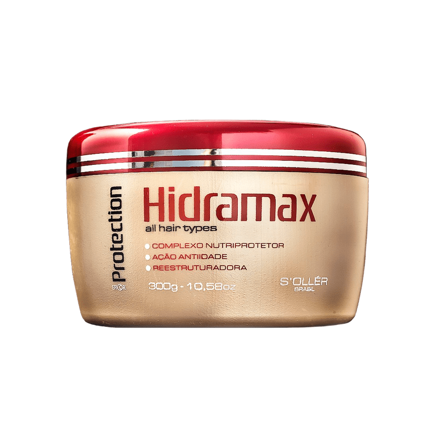 Soller Hair Mask Anti Aging Hidramax Nutriprotector Complex Restructuring Mask 300g - Soller