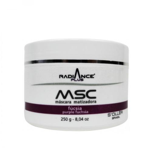 Soller Hair Mask Radiance Plus Purple Fuchsia Color Intensifying Tinting Cream Mask 250g - Soller