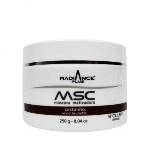 Soller Hair Mask Radiance Plus Vivid Brunnete Brown Hair Tinting Intensifying Cream 250g - Soller