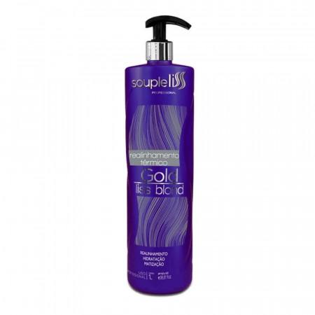 Souple Liss Souple Realignment Liss Liss Thermal Gold Blond 1litro - Souple Liss